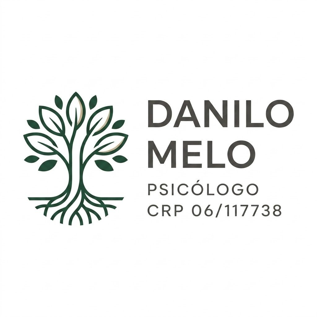 Logo Danilo Melo Psicólogo, CRP 06/117738